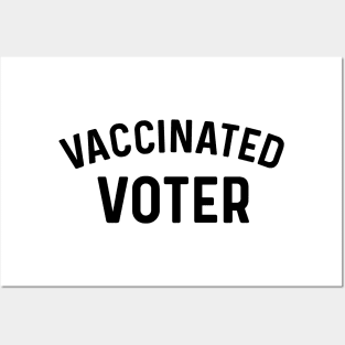 Vaccinated Voter Coronavirus Posters and Art